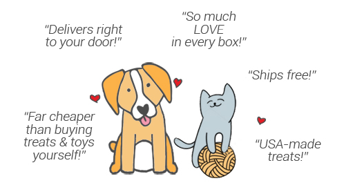 The Most Beloved Monthly Pet Boxes!